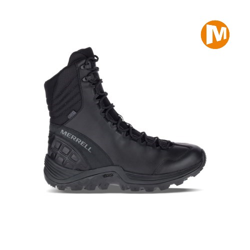 Dámské Pracovní Boty Merrell Thermo Rogue Tactical Waterproof Ice+ Černé (CZ. WDOQG)